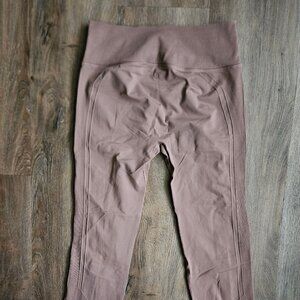 Lululemon Align High Rise Leggings Womens Size 8  Mauve Yoga Stretch Pants